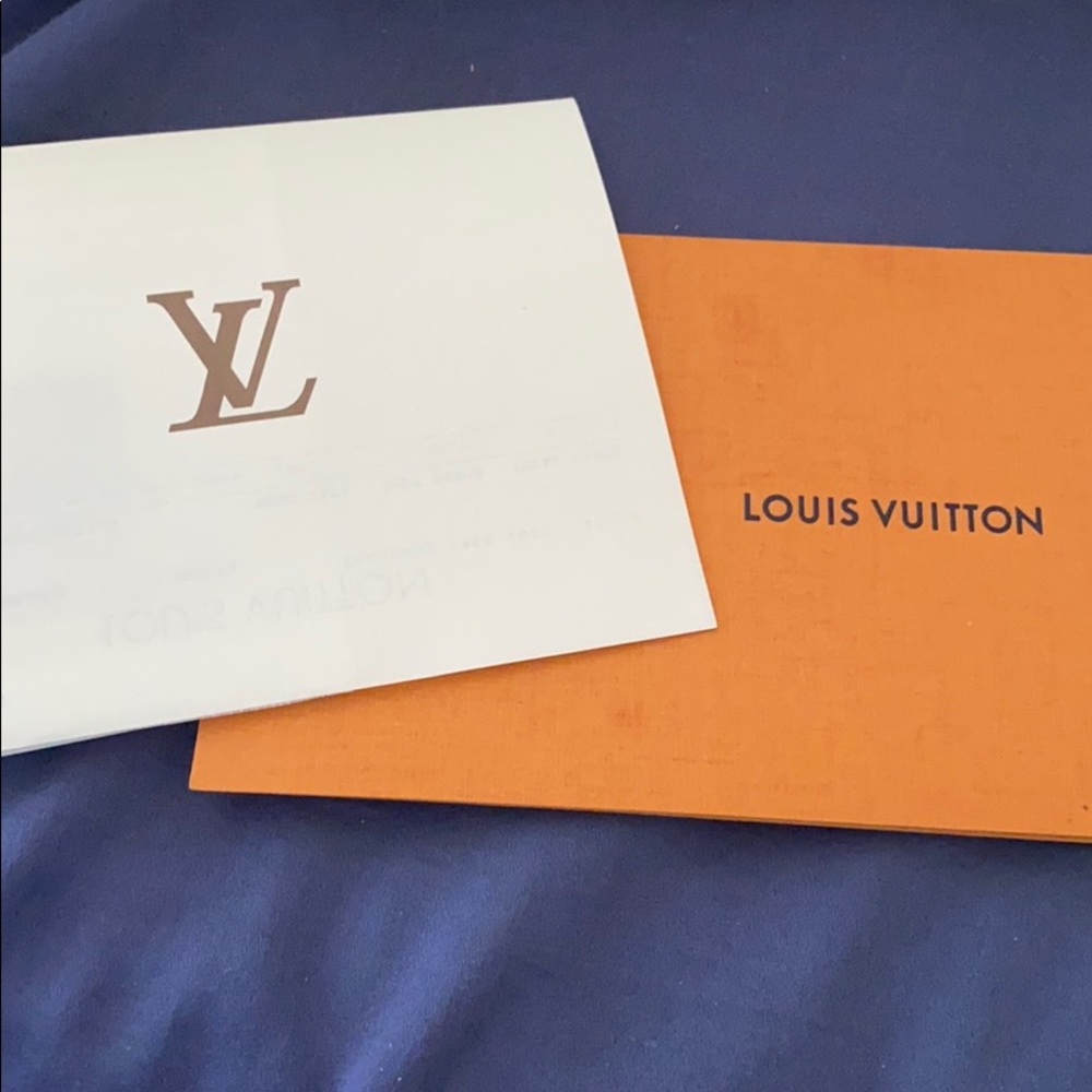 Louis Vuitton blue limited edition purse